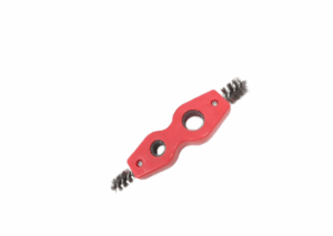 4-in-1-Rohrreiniger-Bürstenwerkzeug, Kupferrohr-Reinigungsbürste, Doppelkopf-Drahtbürste, Edelstahldrahtreinigung, Polieren und Rostentfernung, Rot