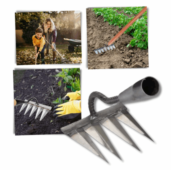 Schneller Gartenvertikutierer